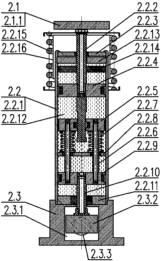 A semi-active air suspension device for high-speed trains with adjustable stiffness and damping