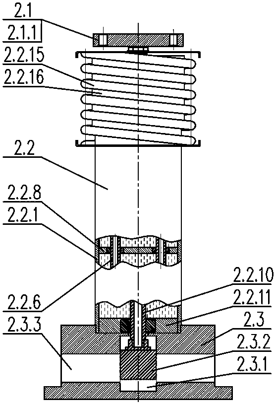 A semi-active air suspension device for high-speed trains with adjustable stiffness and damping
