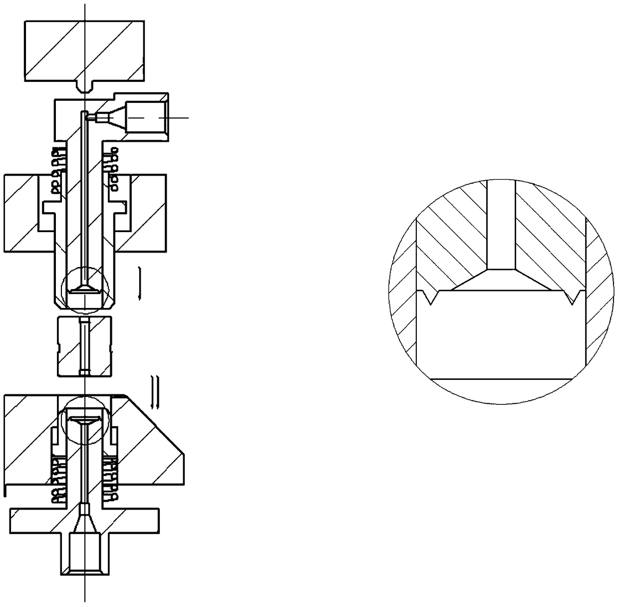 A fully automatic array solid phase extraction device