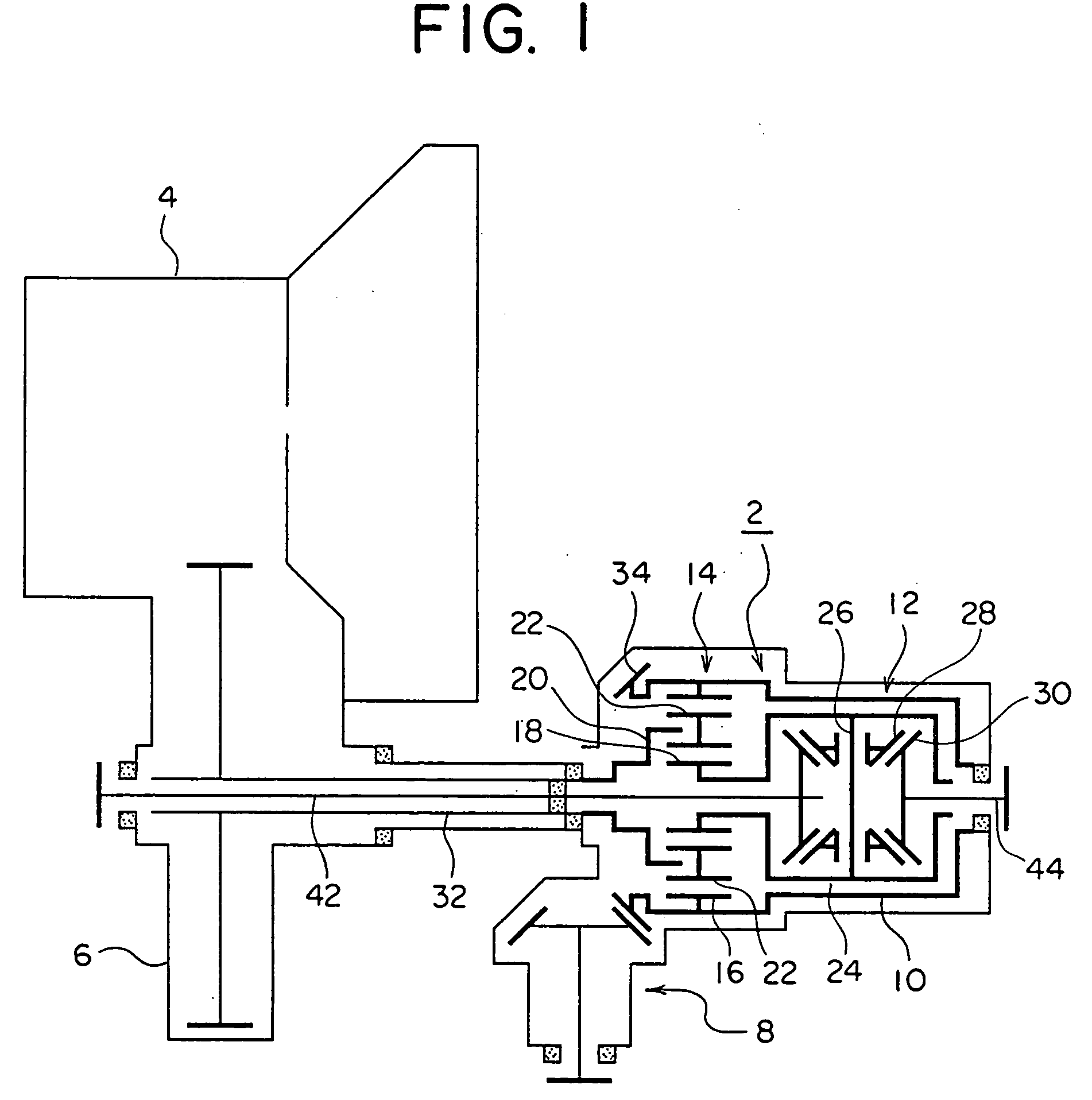 Power transmission system for vehicle