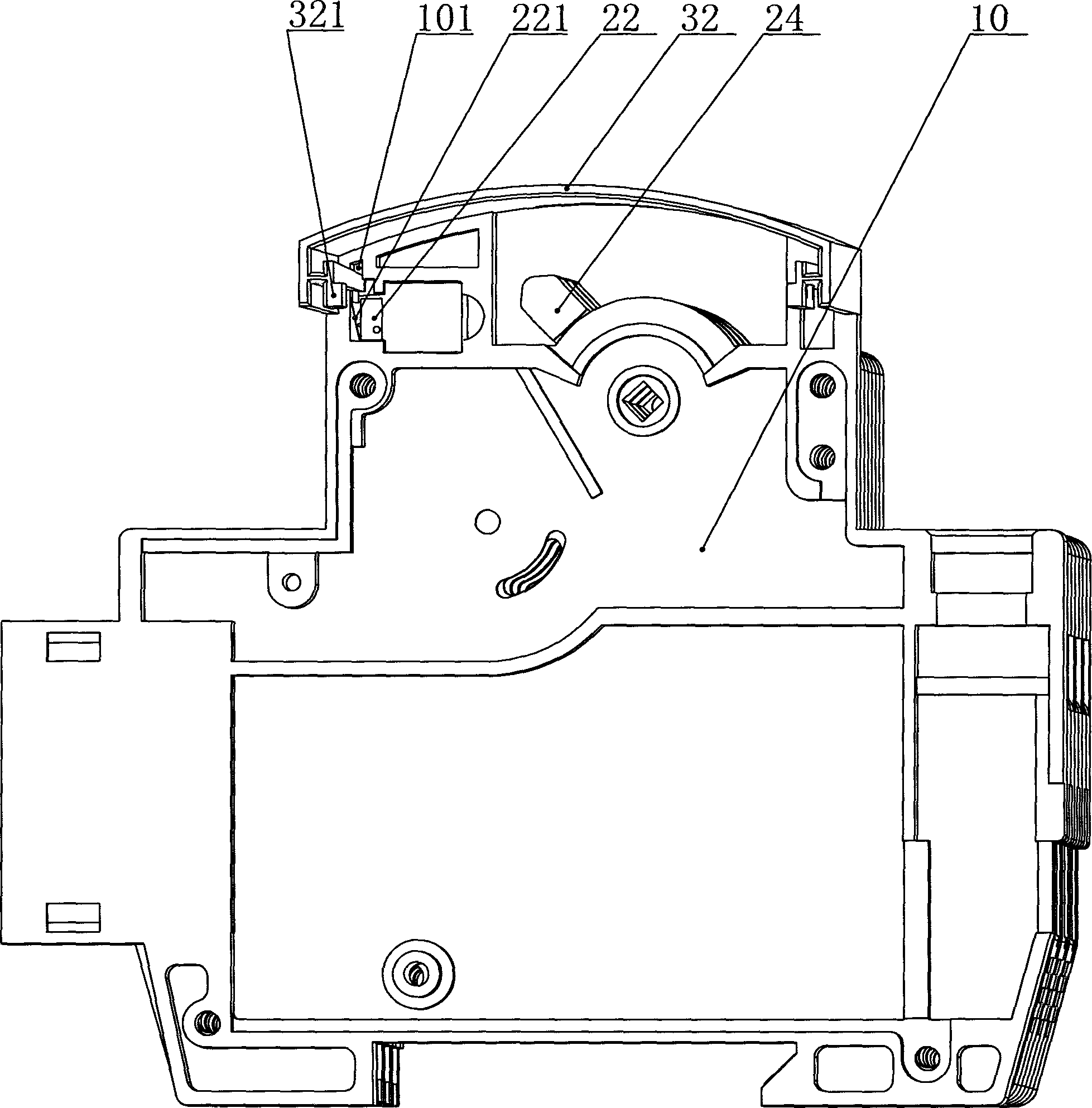 Automatic reclosing device of circuit breaker