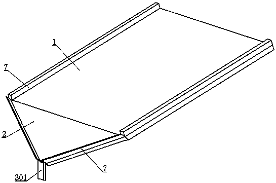 Textile printing and dyeing cooling device with wastewater collection function