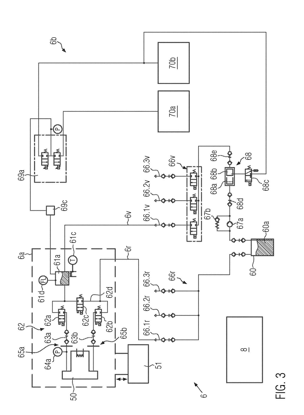 Direct printing machine and method for printing containers with direct printing