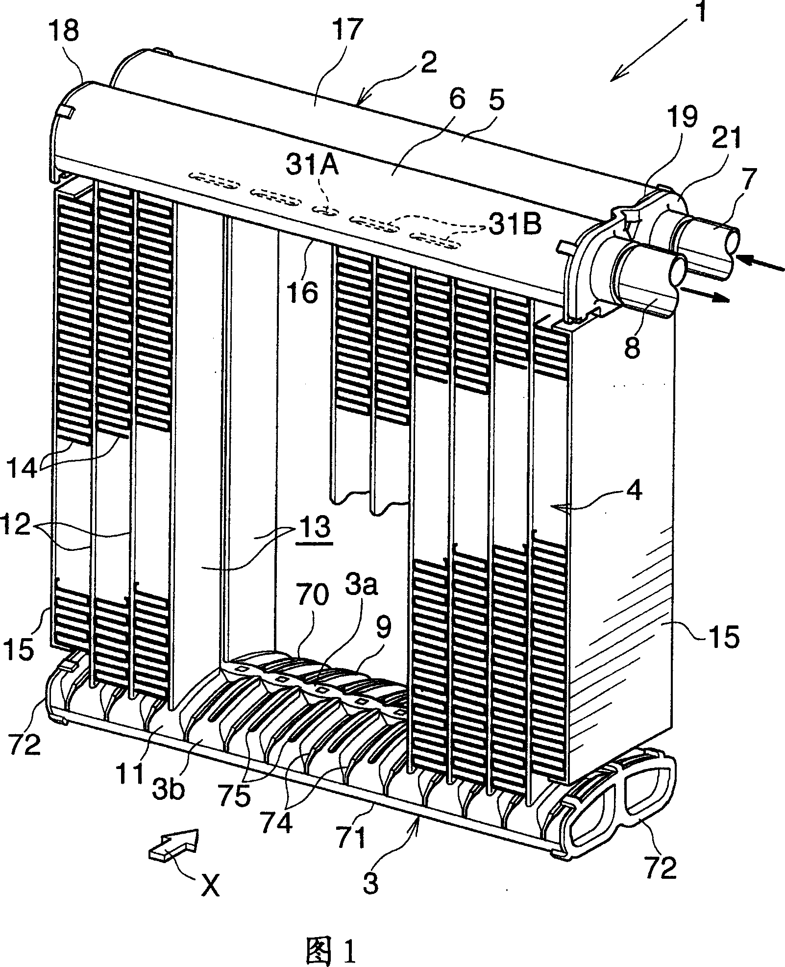 Semifinished joint plate, joint plate, process for fabricating joint plate and heat exchanger