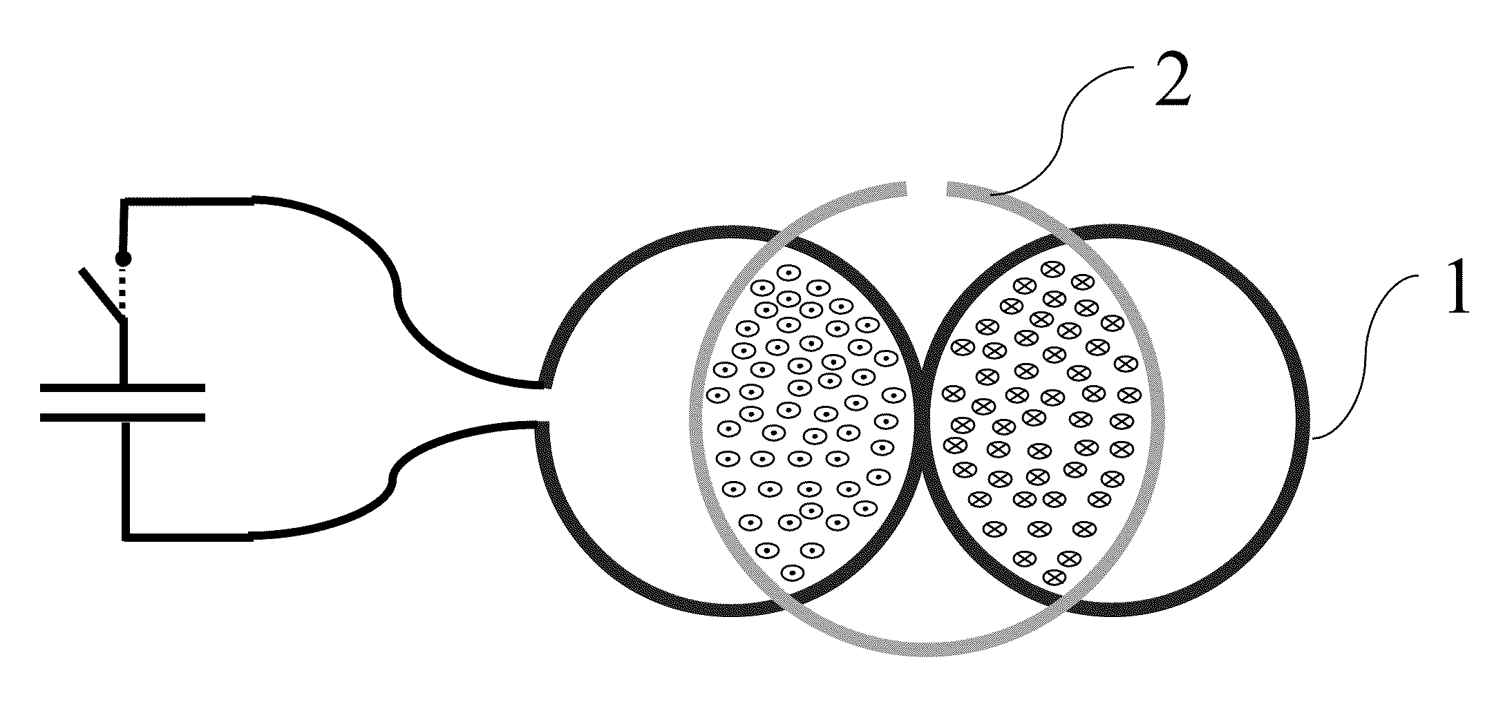 Magnetic Stimulation coils with electrically conducting structures