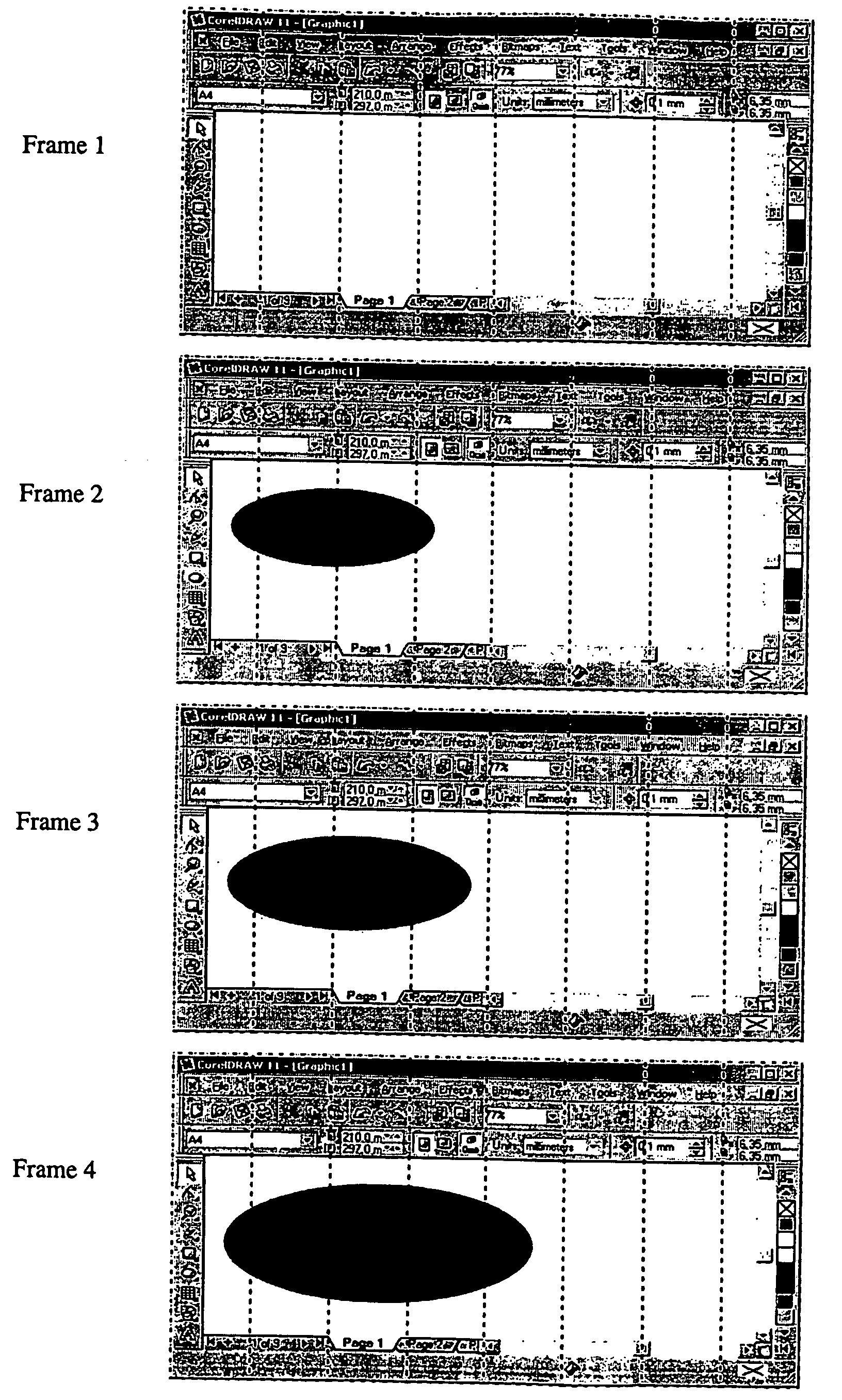 Computer screen motion capture