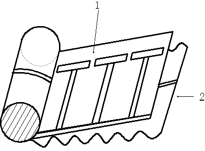 Thin-film capacitor structure for direct-current link circuits