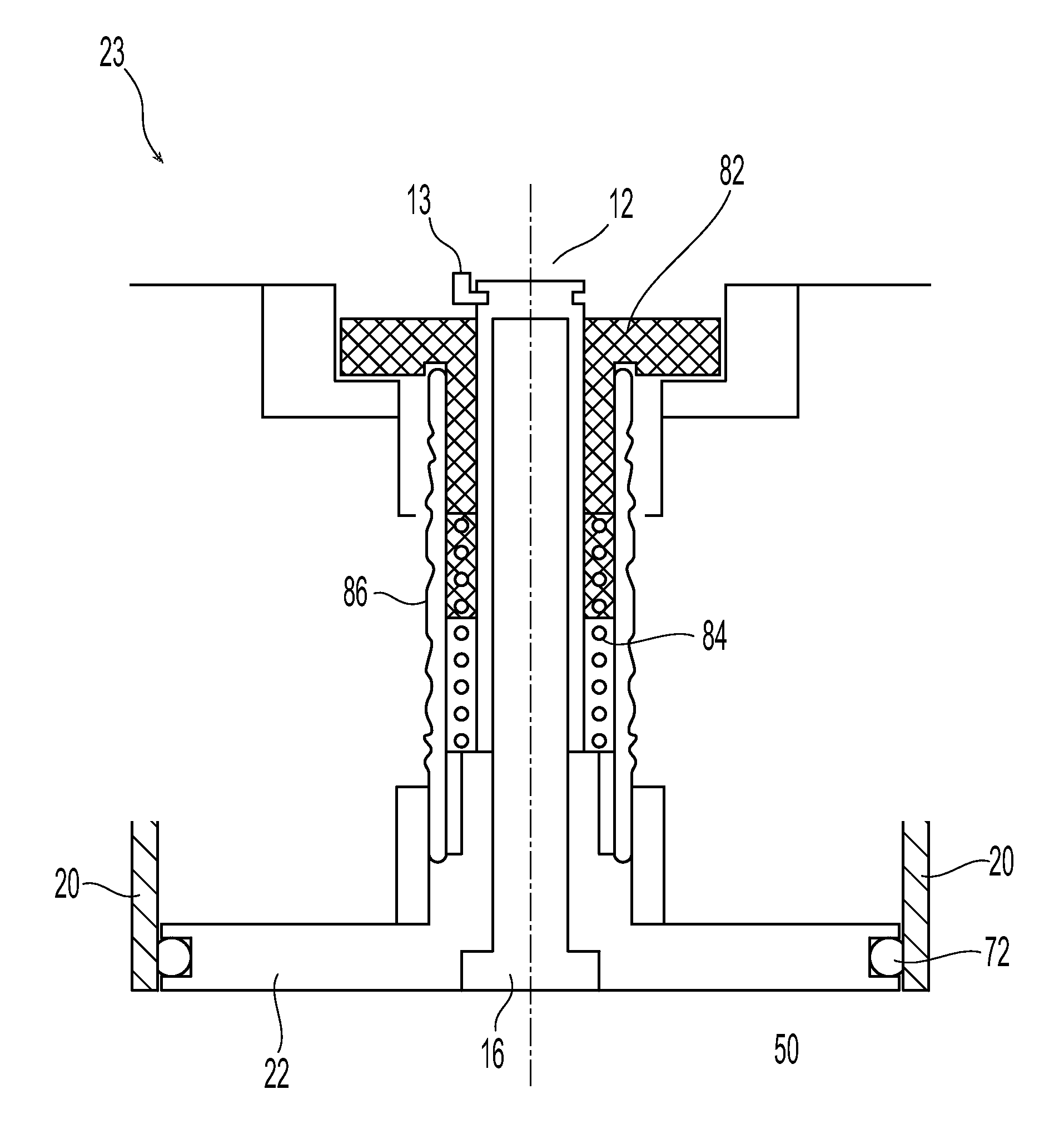 Gas Generator with Starter Mechanism and Catalyst Shield