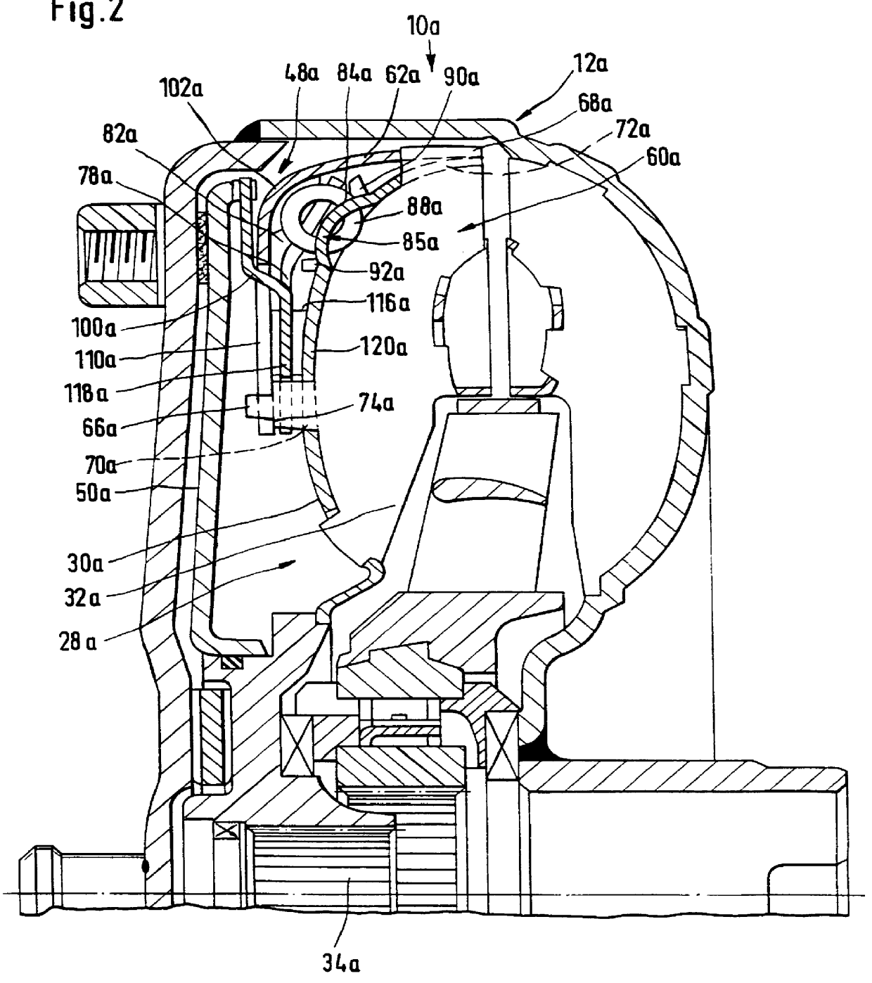 Torque converter with a turbine shell integrated with a torsional vibration damper