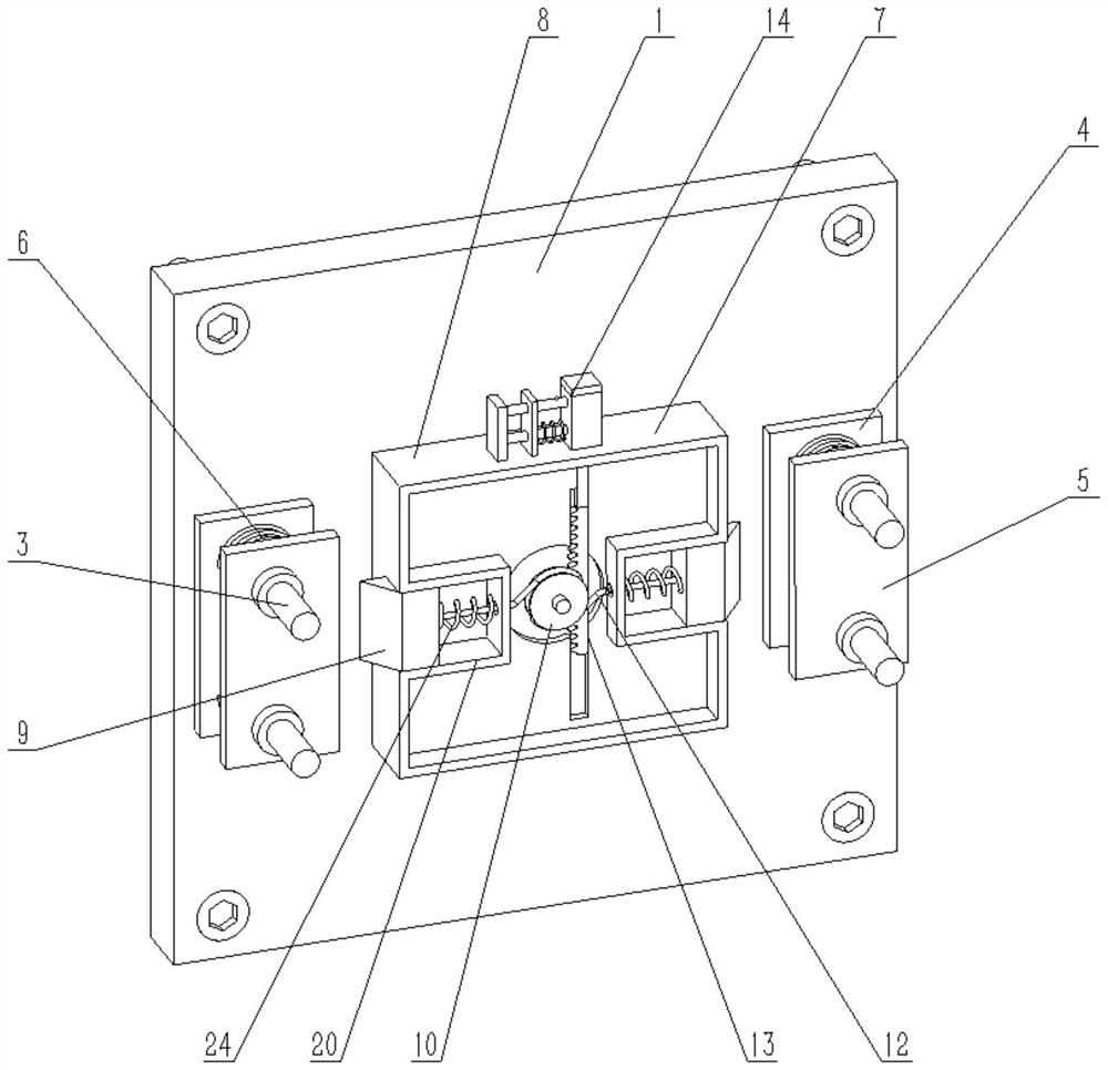 Connecting plate for household appliances