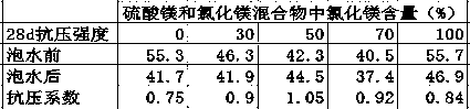 Magnesium cement with high water resistance and preparation method thereof