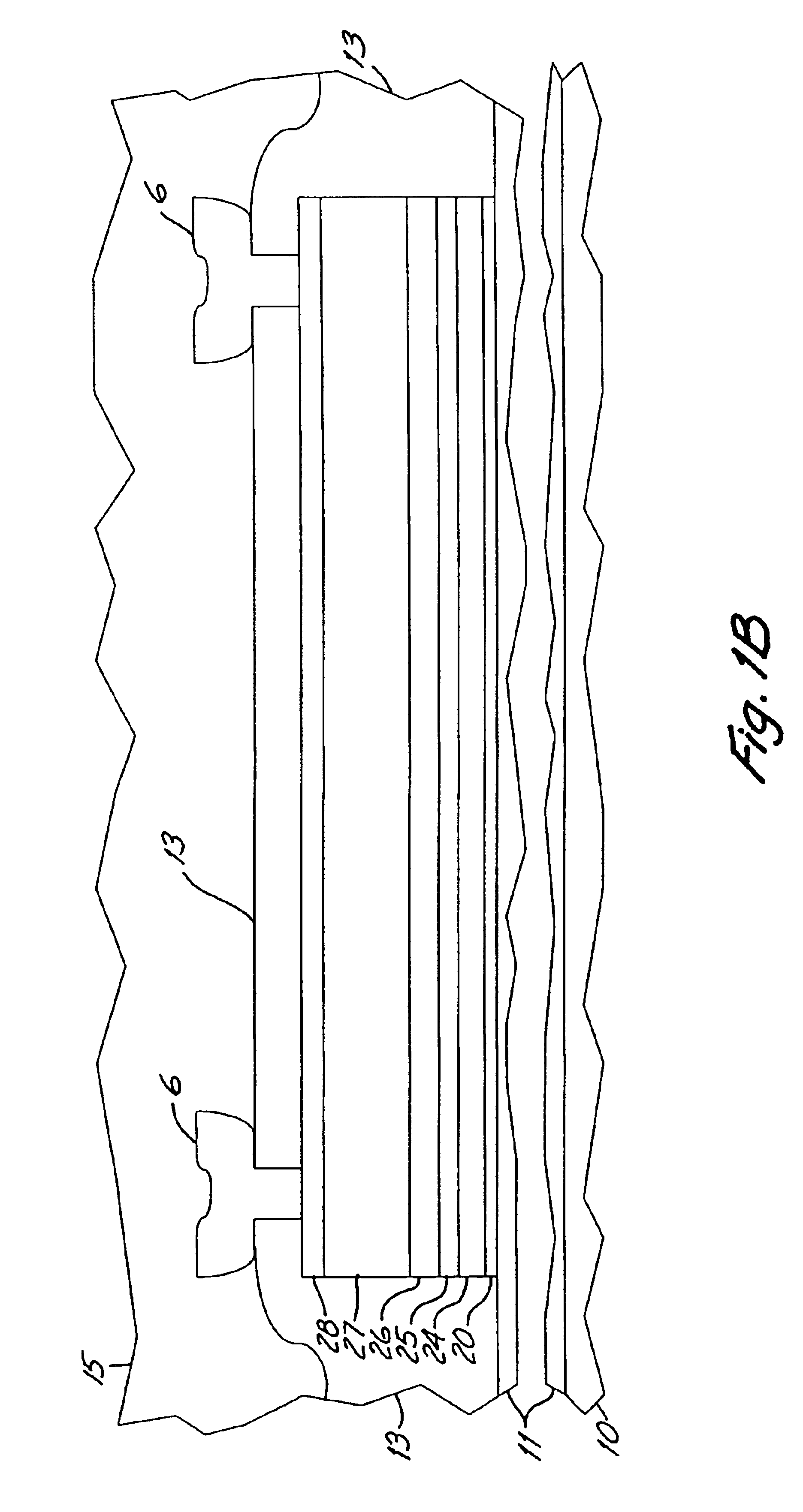Magnetic field sensor with augmented magnetoresistive sensing layer
