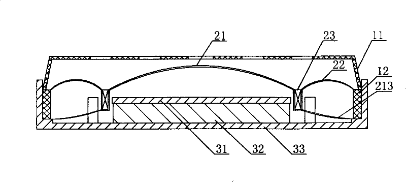 Electro-acoustic converter with novel vibrating system and manufacturing method for vibrating system