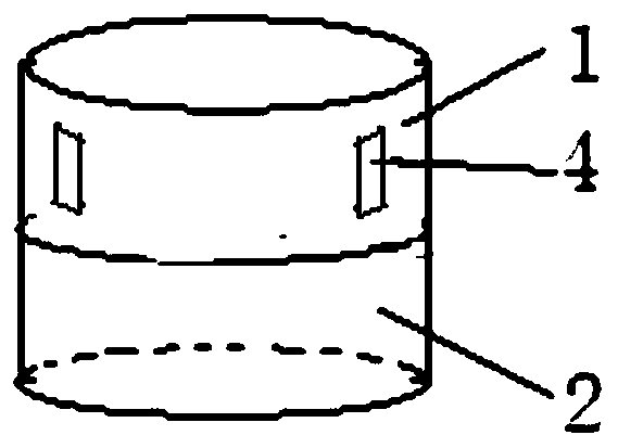 Test method for mechanical properties of coal in coal-rock combination under dynamic and combined dynamic and static loads