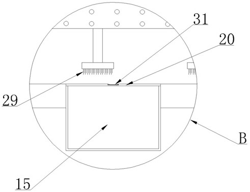 A device for grinding raw materials in compound Yimu oral liquid and its application method