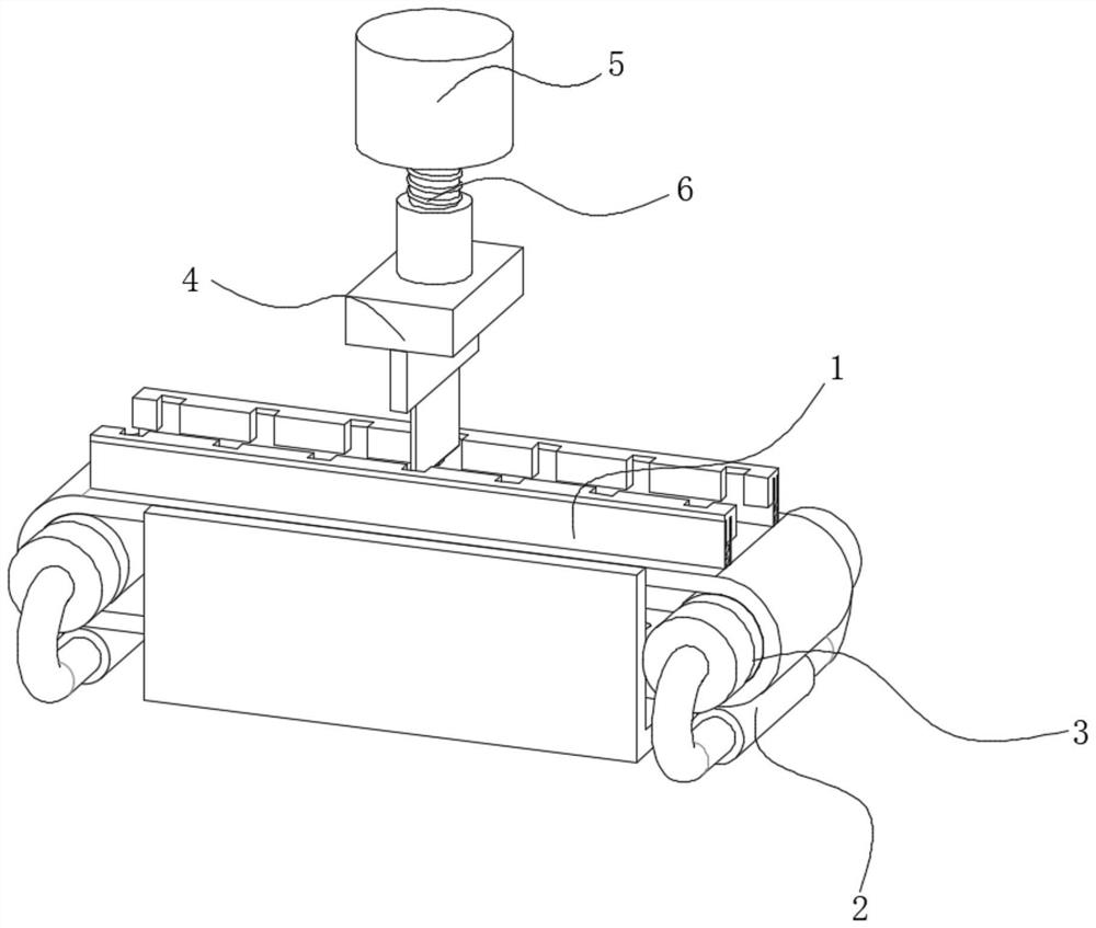 Foaming cement board cutting device