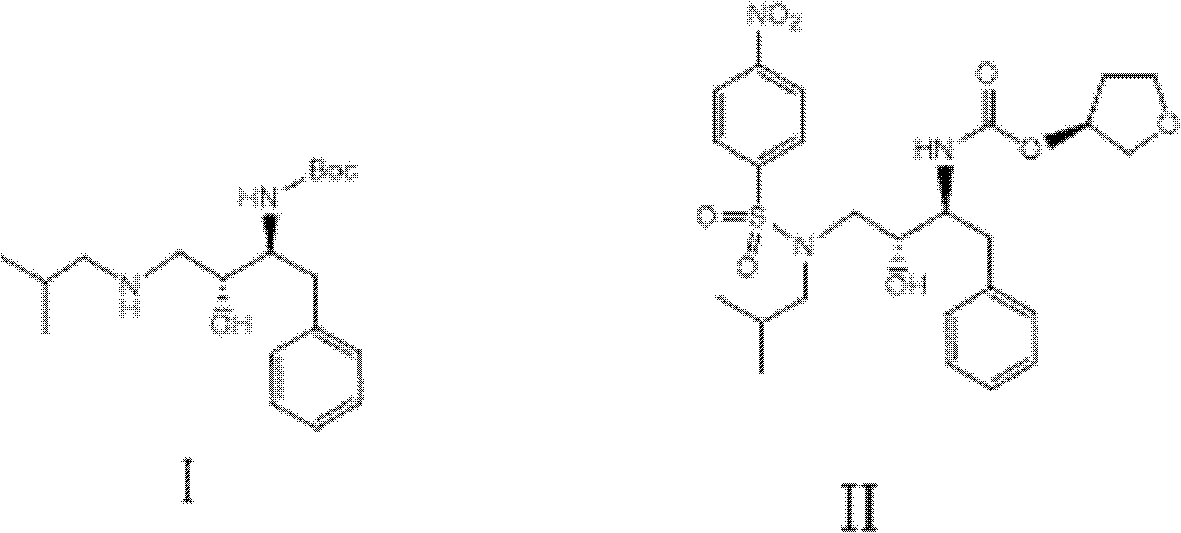 Synthesizing method of antiviral drug amprenavir intermediate