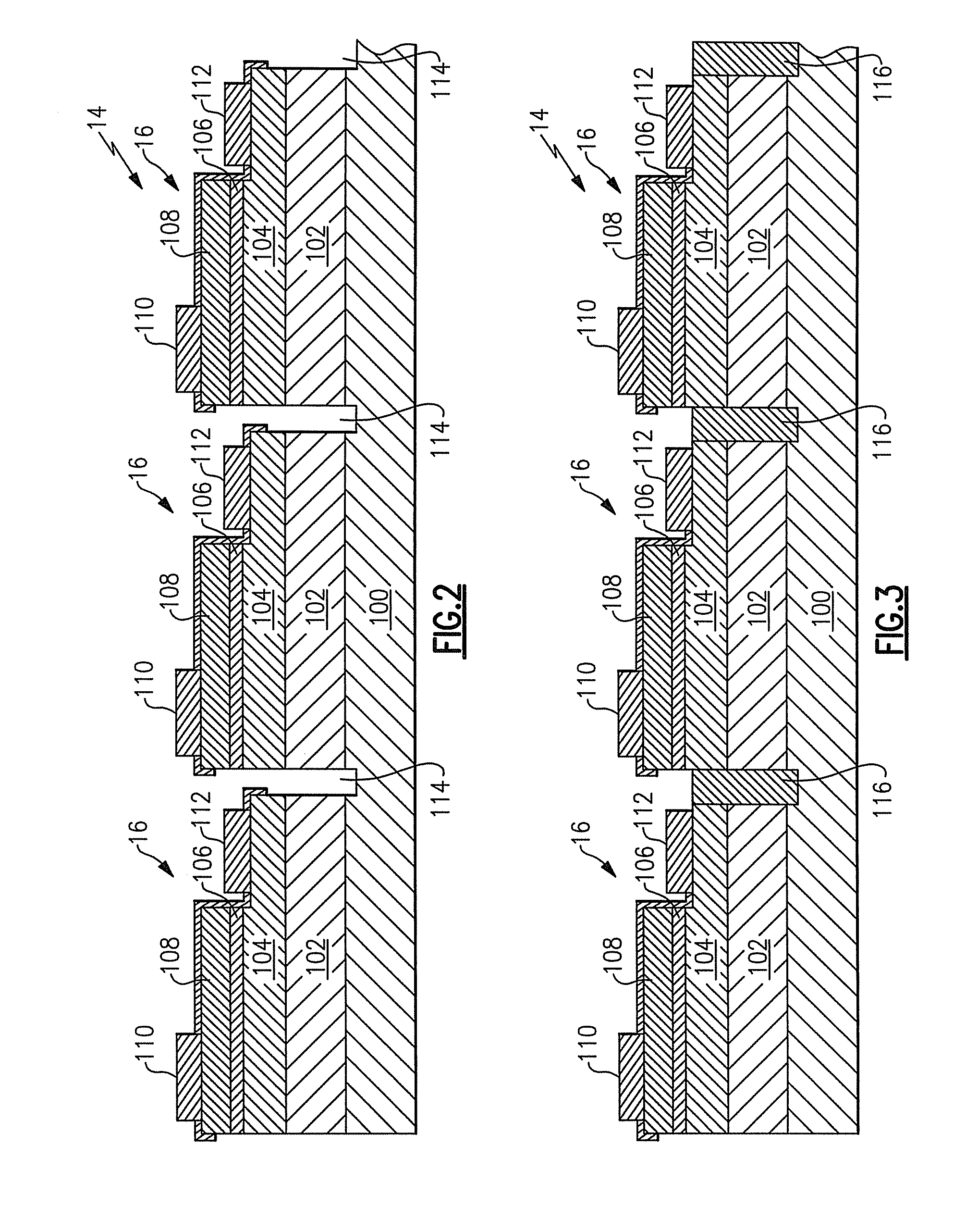 Illumination devices using externally interconnected arrays of light emitting devices, and methods of fabricating same