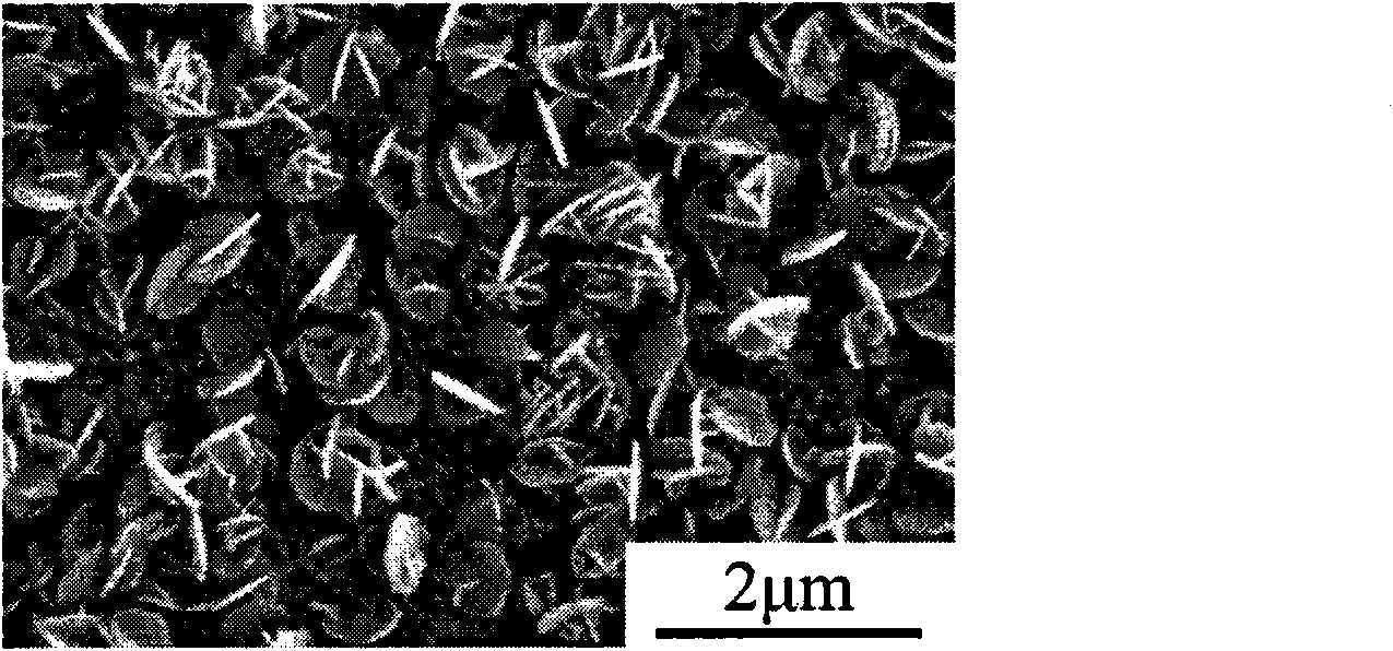 Method for depositing copper sulphide nano film rapidly in low temperature