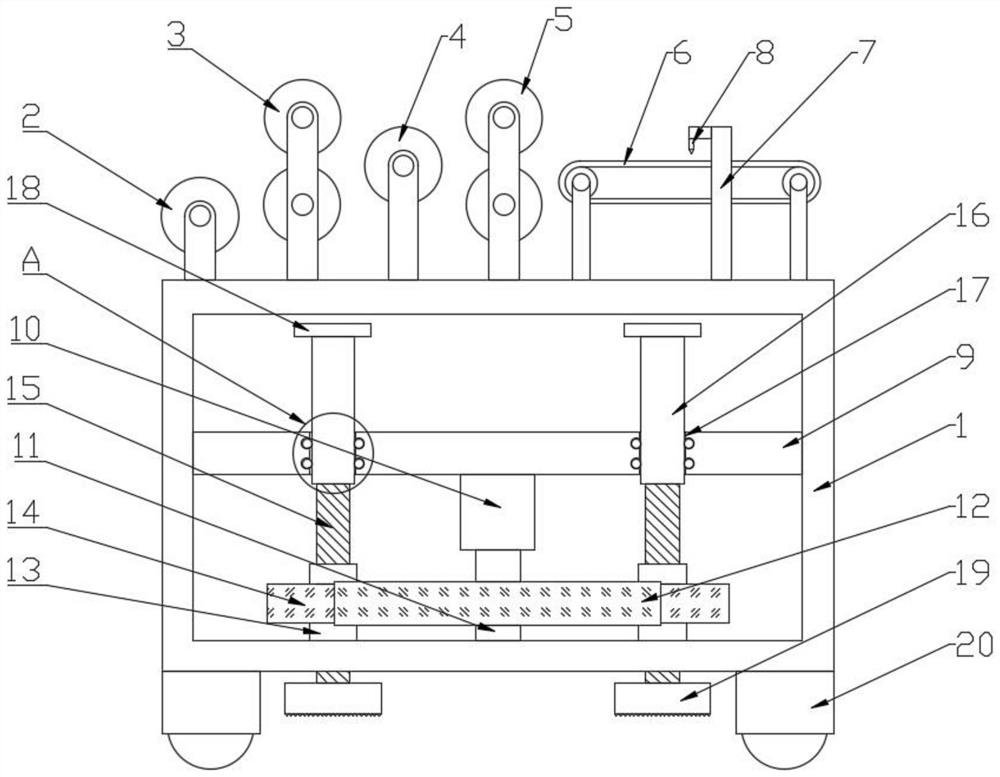 Multifunctional non-setting adhesive die-cutting machine for label production