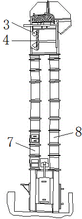 Bucket elevator used for lifting limestone