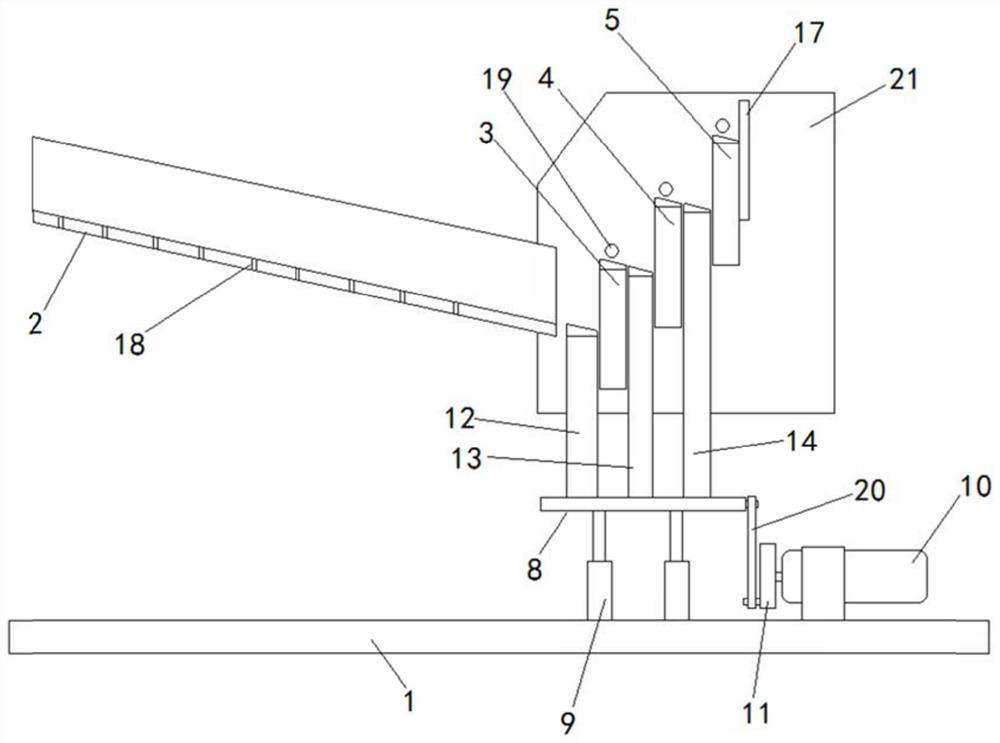 A method for screening solid particle fertilizers with unqualified particle size based on screening equipment