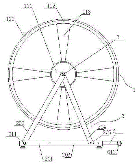 Cable wire spool for electric power construction