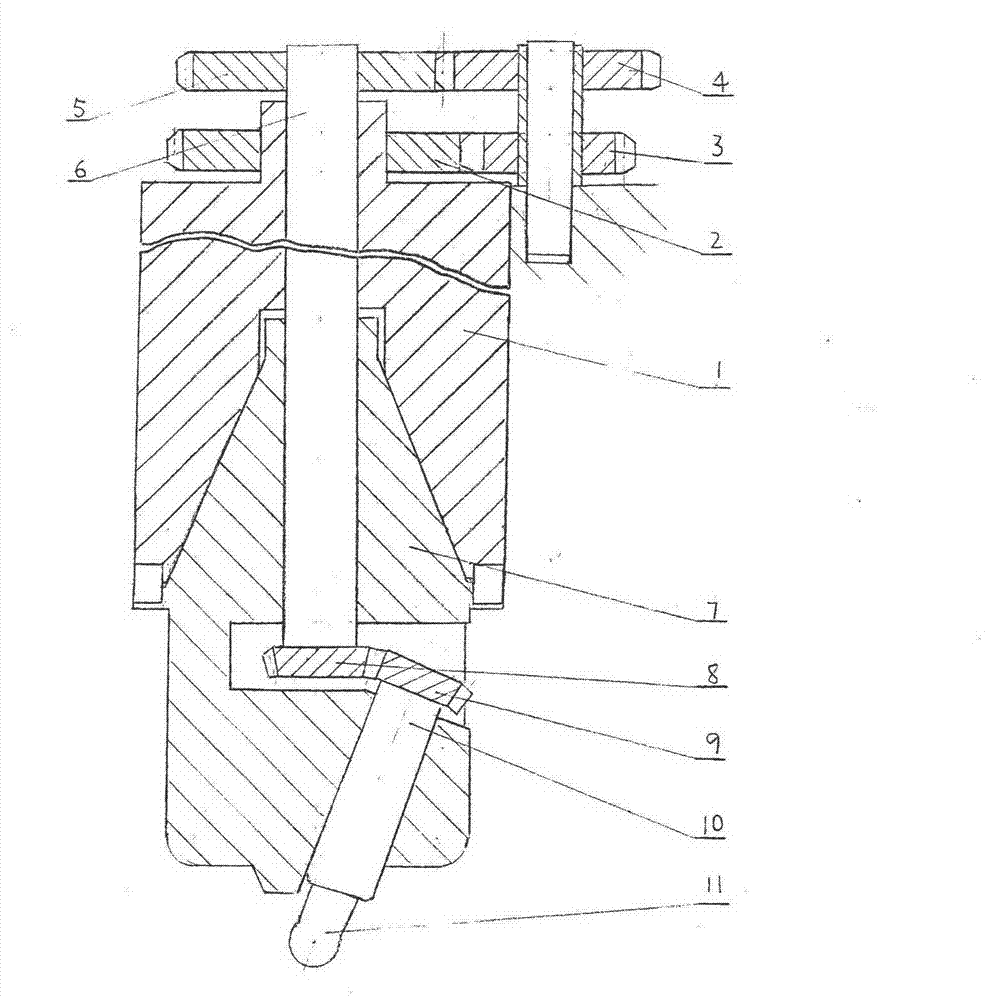 Efficient cutting device of ball-end milling cutter
