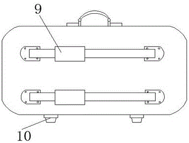 Backstrap type luggage case