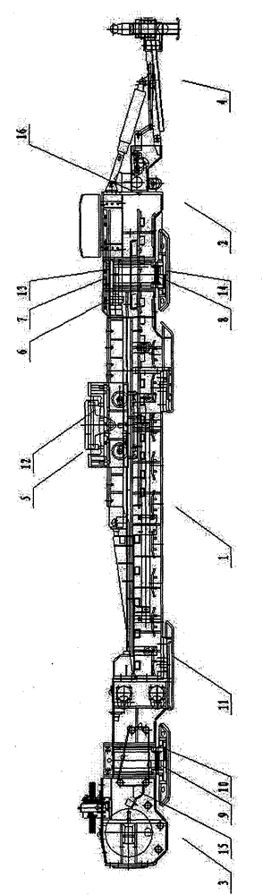 Intelligent belt conveyor self-moving tail and its use