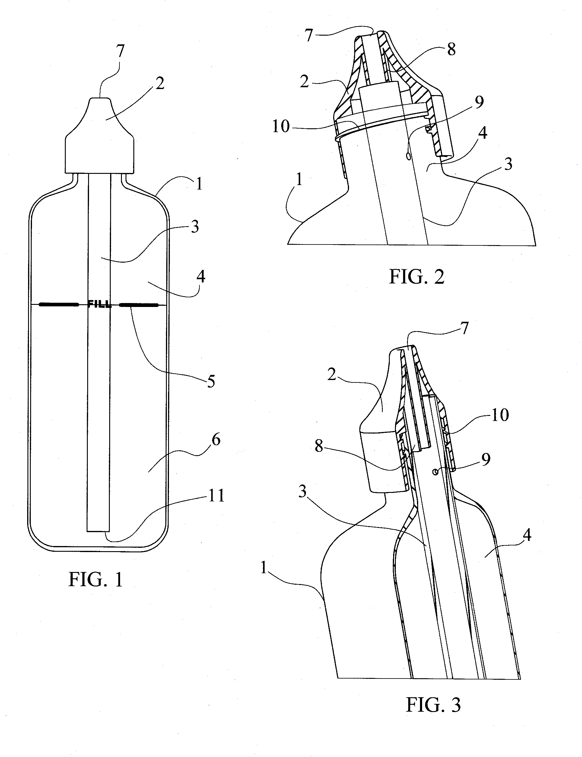 High Flow Volume Nasal Irrigation Device and Method for Alternating Pulsatile and Continuous Fluid Flow