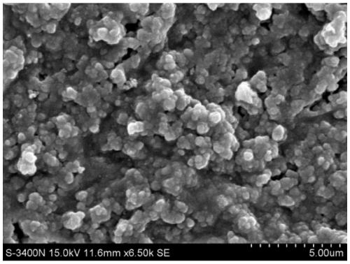 A boron-doped diamond film electrode modified by fluorine tin and its preparation method and application