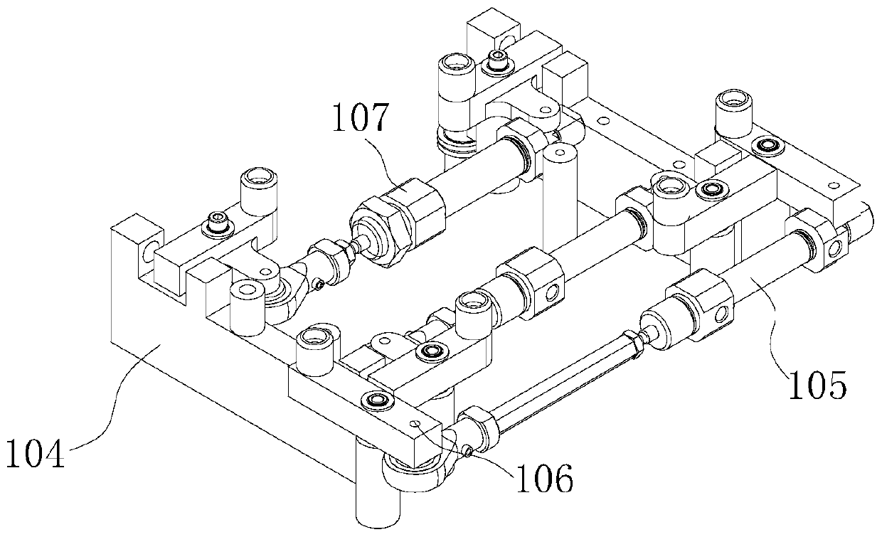 A positioning device and laser processing equipment