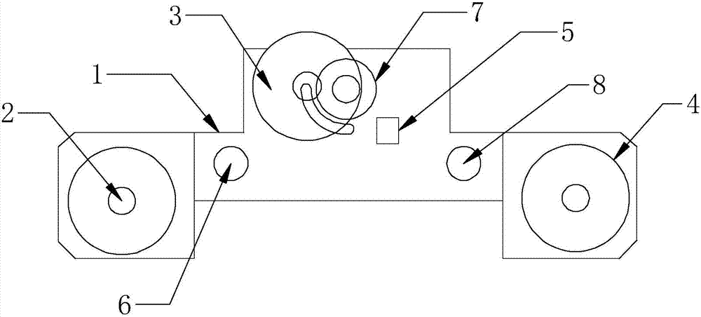 An intelligent pumping unit operating condition test device