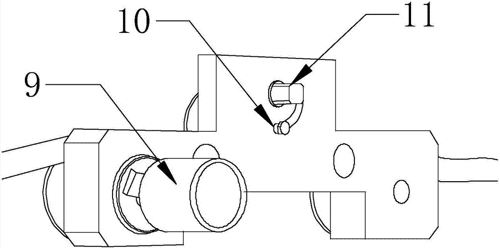 An intelligent pumping unit operating condition test device