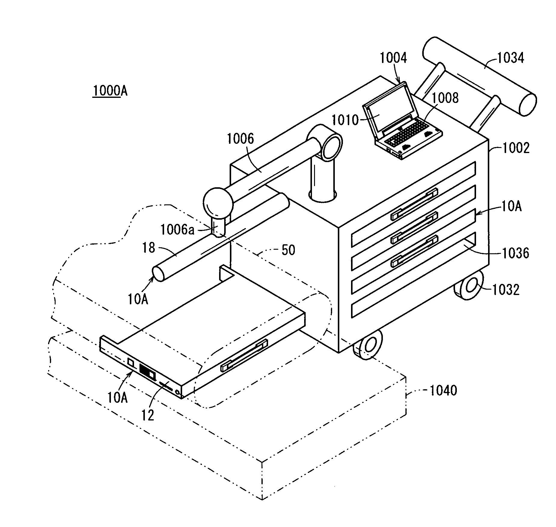 Radiographic image capturing apparatus