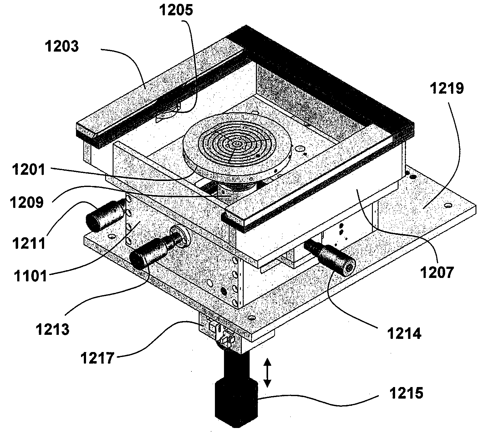 Align-transfer-imprint system for imprint lithogrphy