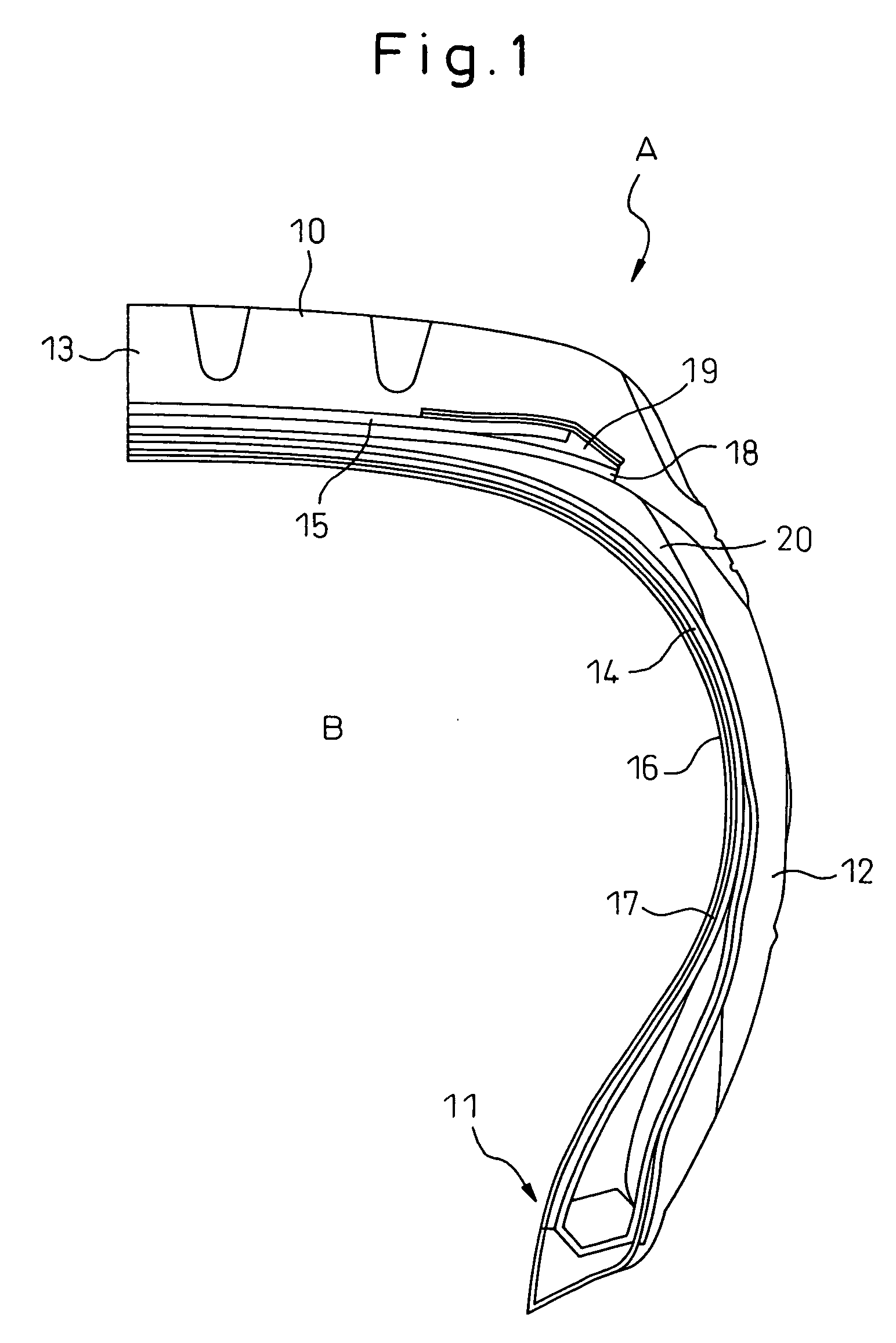 Pneumatic Tire Containing Oxygen Absorbent
