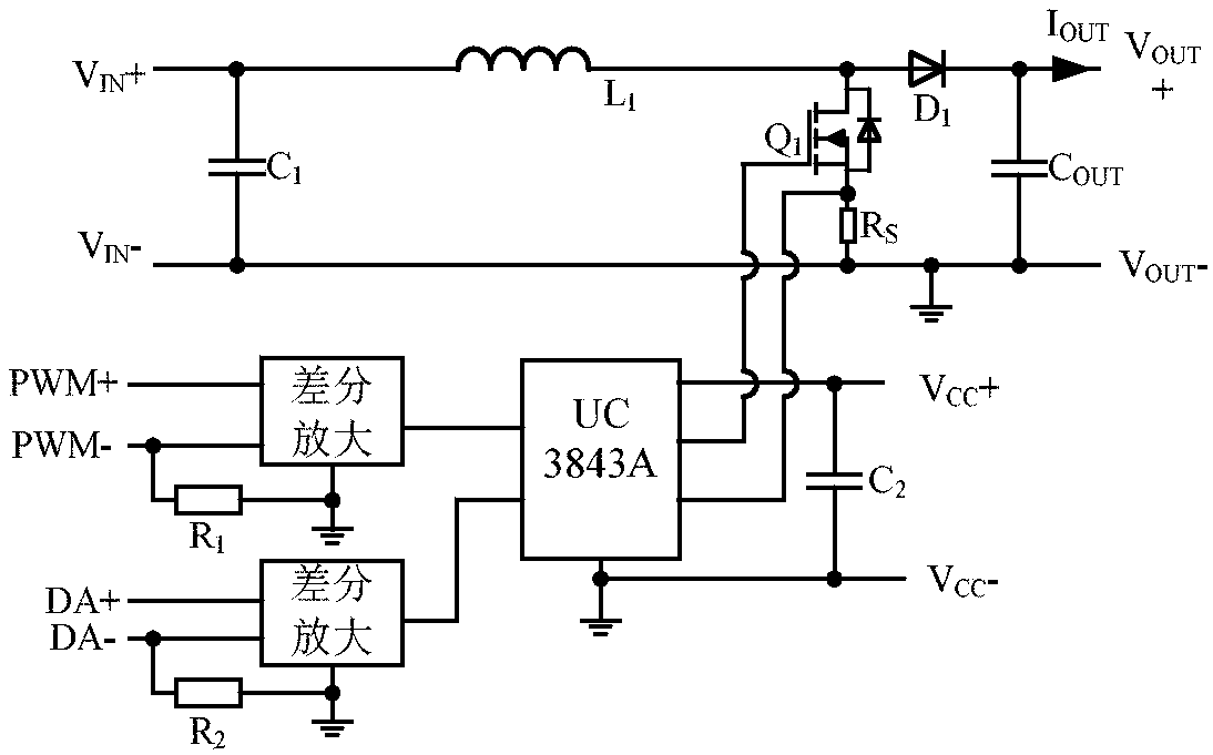 Analog-digital hybrid multiphase interleaving parallel power converter