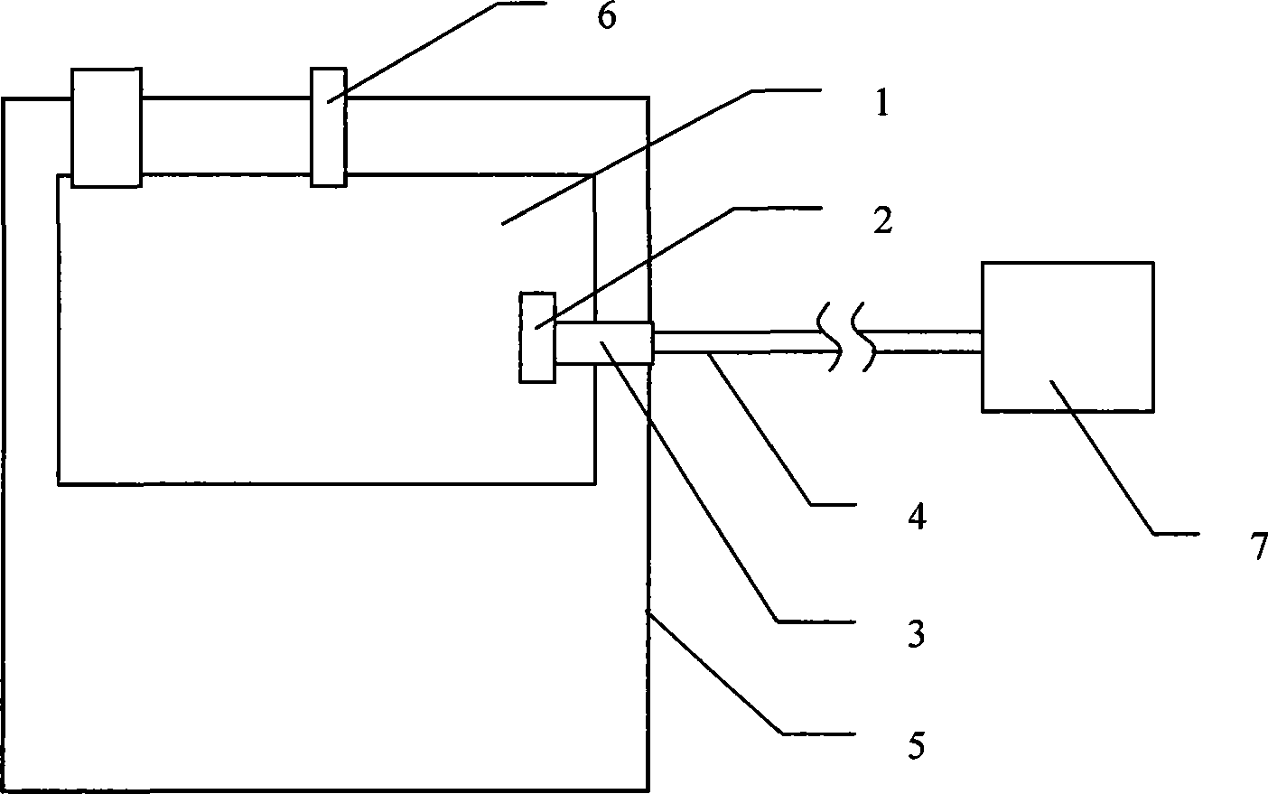 Novel detection device for protector for surge