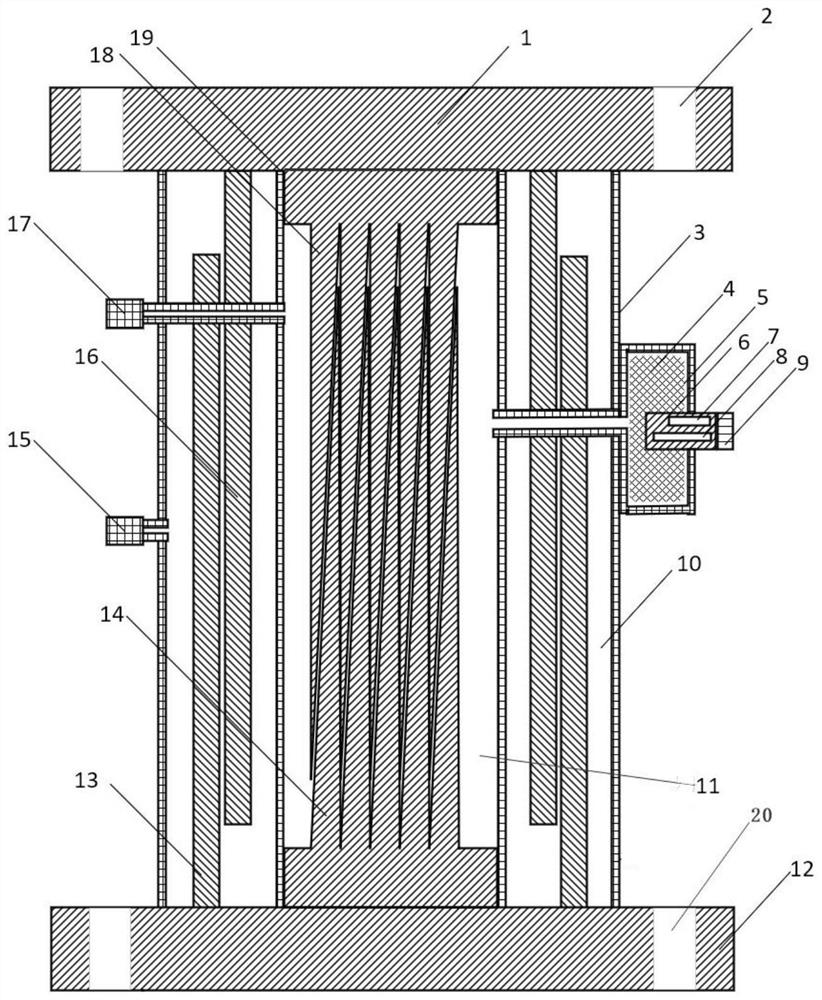 Two-cavity type heat conduction switch for extremely low temperature equipment and extremely low temperature equipment