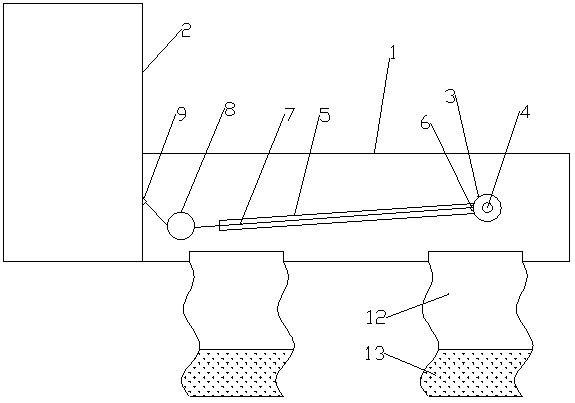 Contact penetration level determining device for neurology department, and using method thereof