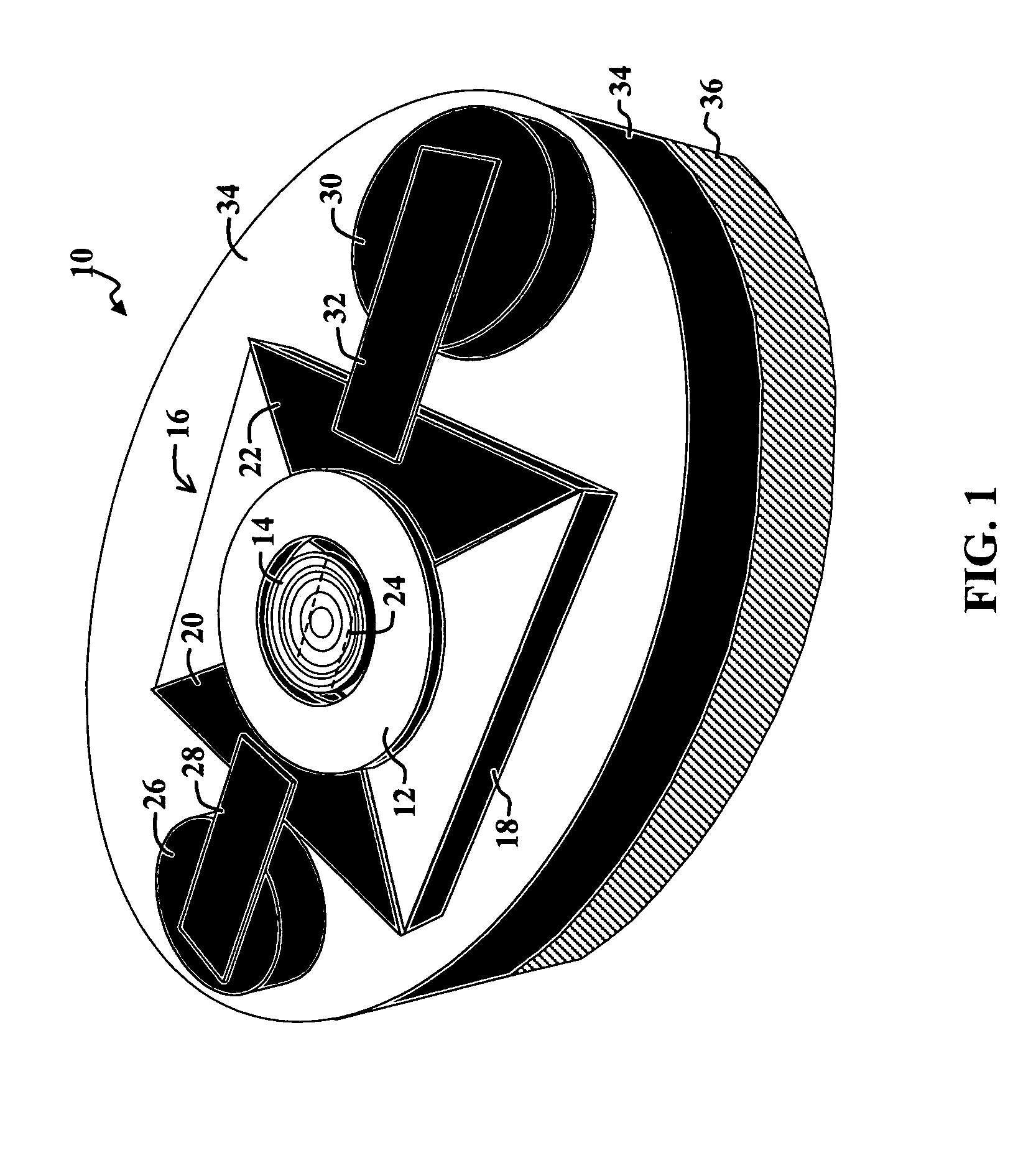 Efficient exploding foil initiator and process for making same