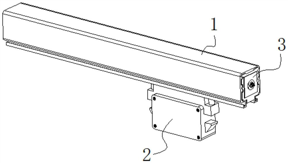 Protection device for travelling crane current collector and using method thereof