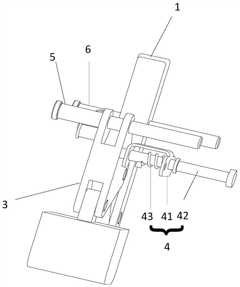 Unmanned aerial vehicle ejection locking and releasing device and tackle