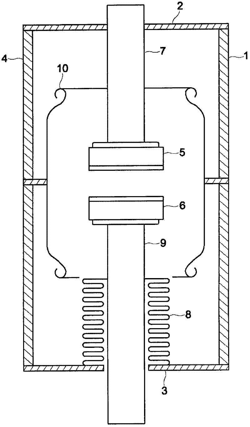 Electrode structure for vacuum circuit breaker