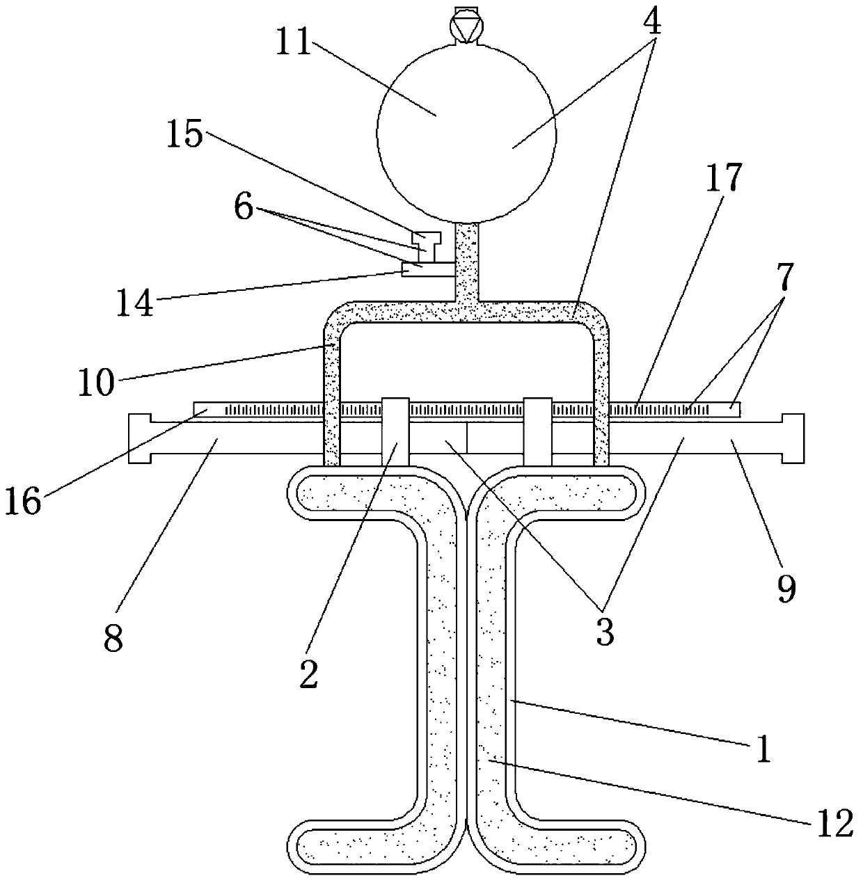 Surgical retractor for hepatobiliary surgery