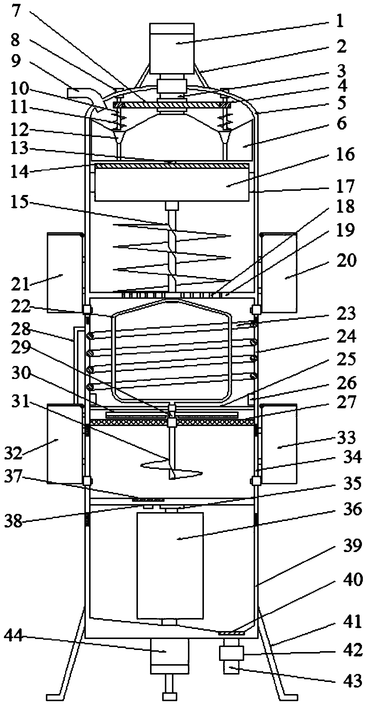 Pepsin enzymolysis device