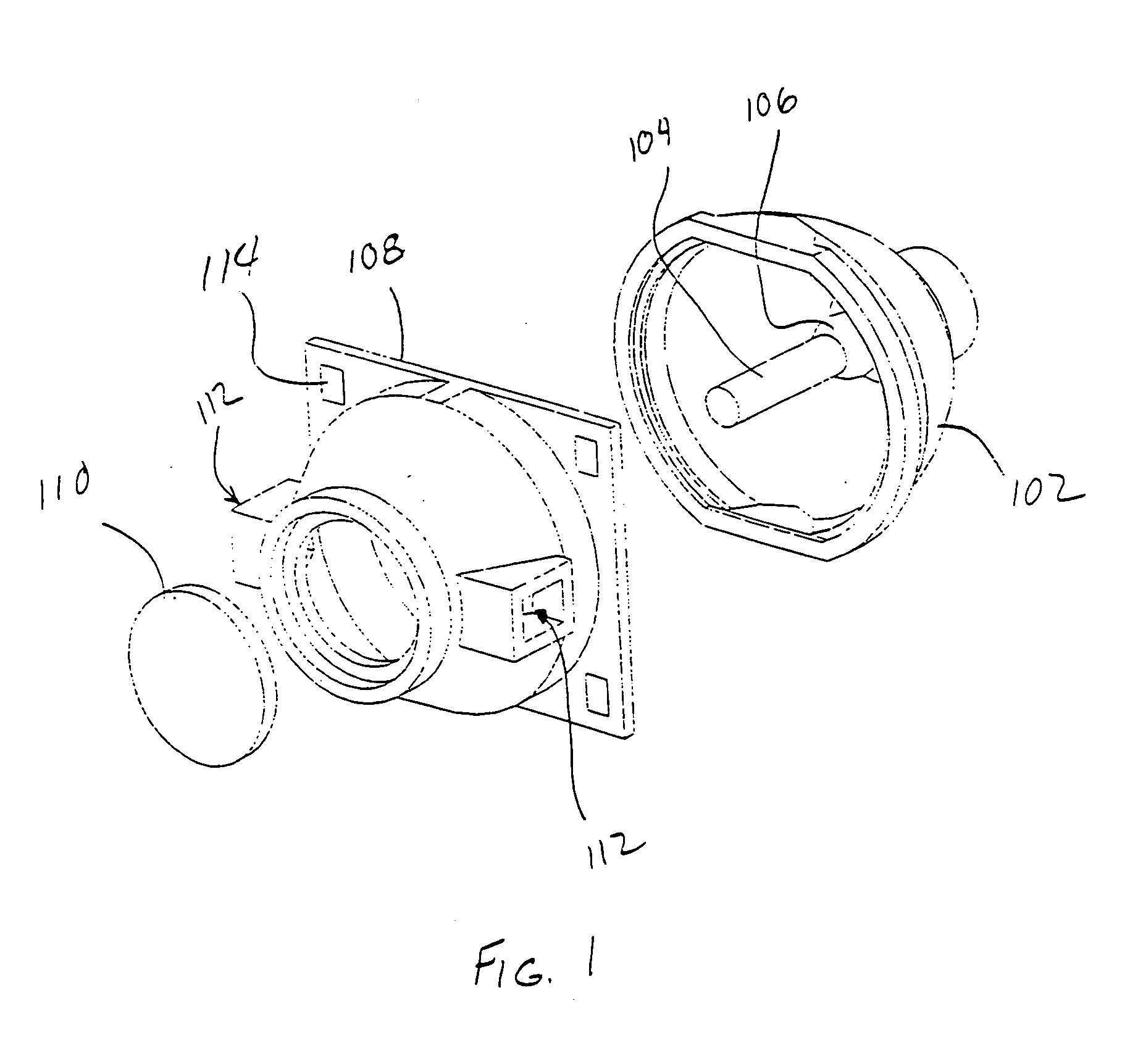 Lamp reflector assembly