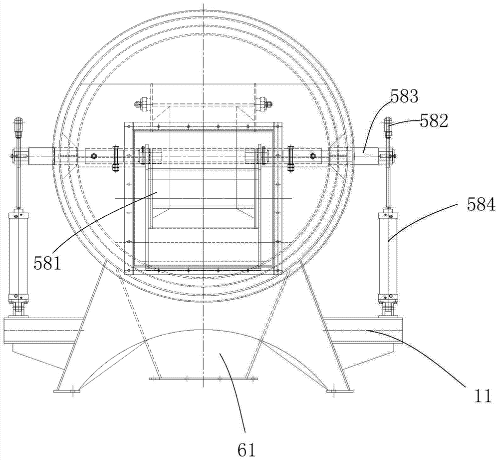 A preheating device for non-ferrous metal smelting